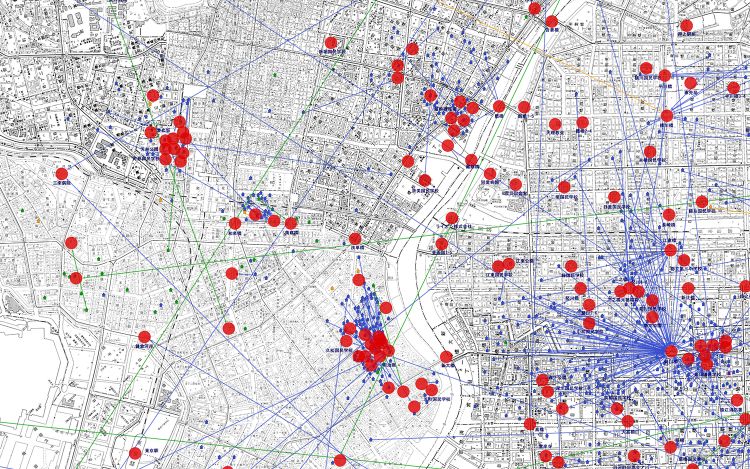 1945�N3��10���������P�̔�Џ󋵁i�����j